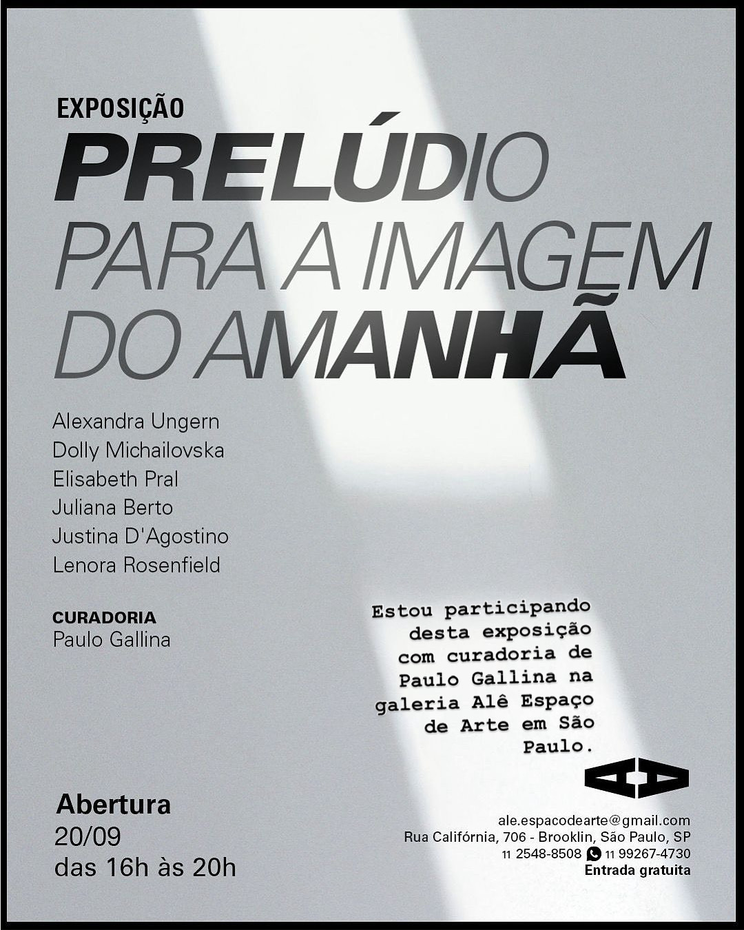 Prelúdio Para Imagem do Amanhã, 2025